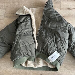 Ba & sh reversible Roy jacket.  Get ready for the cold with this chic jacket